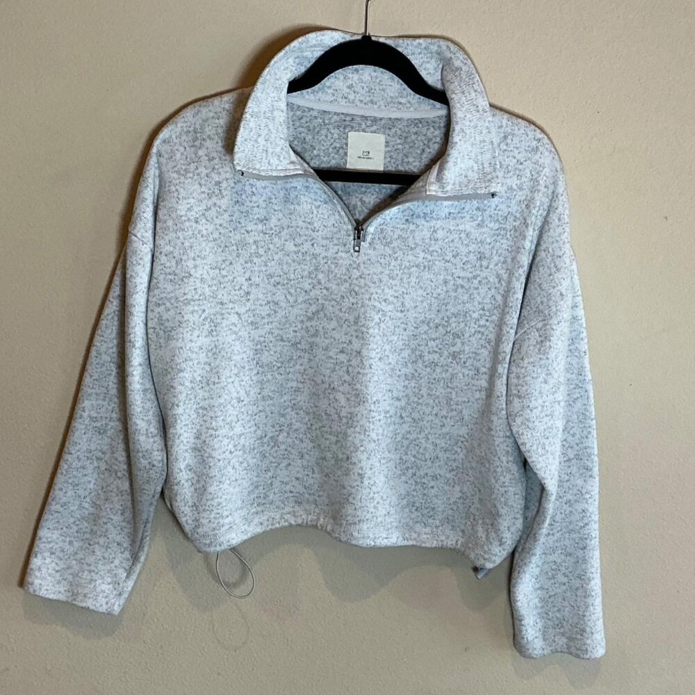 THREAD + SUPPLY Women's Grey and White Sweatshirt, Size M